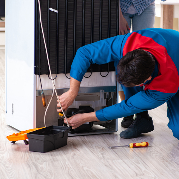 how much do you charge for refrigerator repair services in Jasper Arkansas